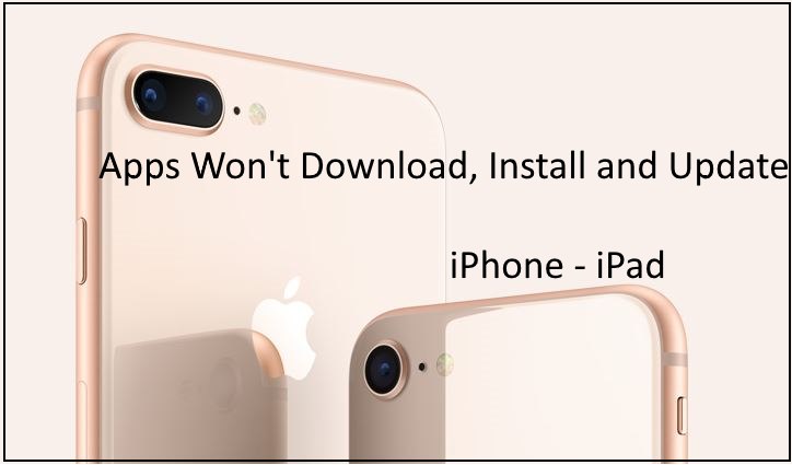 Apps wont download on iphone 6s plus